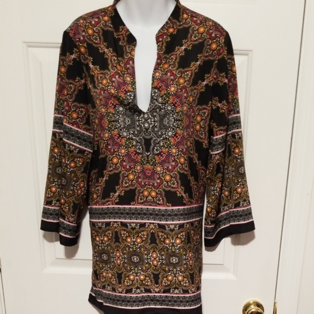 Boho YASB Tunic Blouse Large